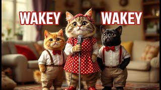 Doo-wop Daisy & The Paw-tones - Wakey Wakey | Official Meowsic Video |