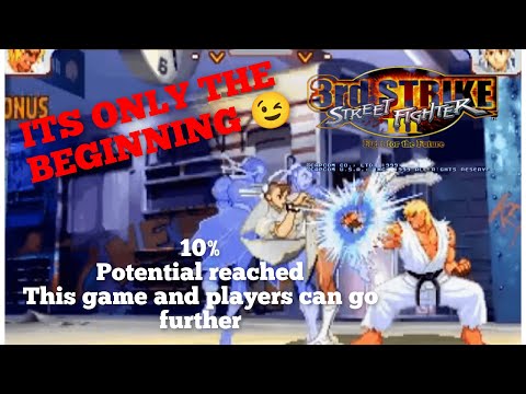 Street fighter third strike, parrying and potential! #thirdstrike #sf3 #sf3rd #fightinggames #sf