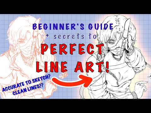 SECRETS TO ✨PERFECT LINE-ART✨ | Beginner Line Art Tutorial #procreate #arttutorial