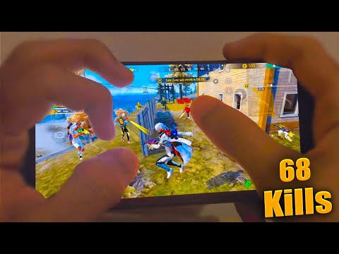 68💪 Kill [Solo Vs Squad ]🪂[Full Gameplay ] || 📲POCO X3 PRO🔥 IPHONE 13 FREE FIRE GAMEPLA