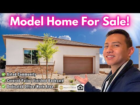 Northwest Las Vegas Model Home for Sale by Woodside Homes