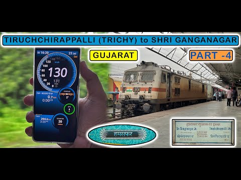 KALYAN to SABARMATI : Tiruchchirappalli - Shri Ganganagar HUMSAFAR Express Journey Part 4