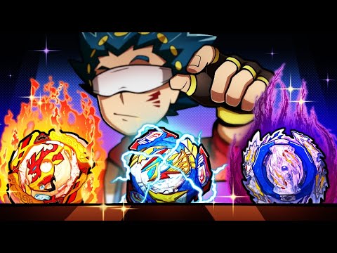 beyblade random battles but with EXTREMELY POWERFUL Beys!!