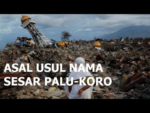 Asal-usul Nama Sesar Palu-Koro, Pemicu Gempa dan Tsunami Palu & Donggala (Sulawesi) Pada 2018