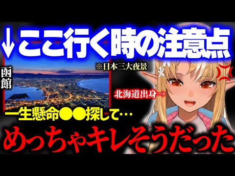 観光するなら●●が北海道で見るものが1番多いと多いと、札幌ではなく他の観光地をおすすめする北海道出身のフレア【ホロライブ 切り抜き】