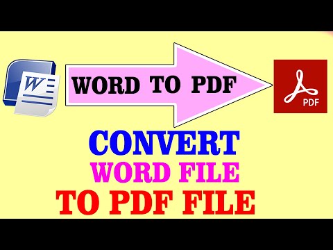 How To Make PDF File In MS Word 2007