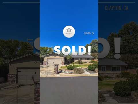 Just Sold in Clayton | #bayarearealestate