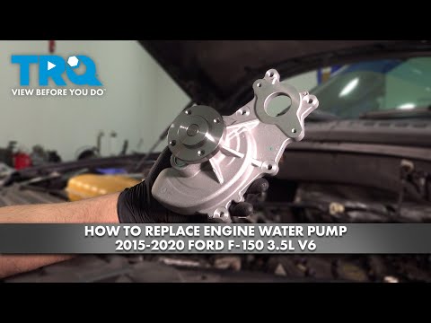 How to Replace Engine Water Pump 2015-2020 Ford F-150 2015-2020 3.5L V6