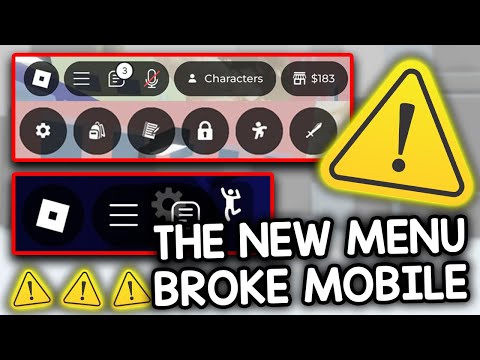 The New Roblox Mobile Menu SUCKS...