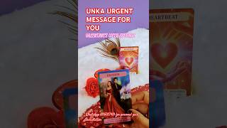 UNKA URGENT MESSAGE|WO AAPKO KUCHH KAHNA CHAHTE HAIN#hinditarotreading #viralshort #valentinesweek 💖