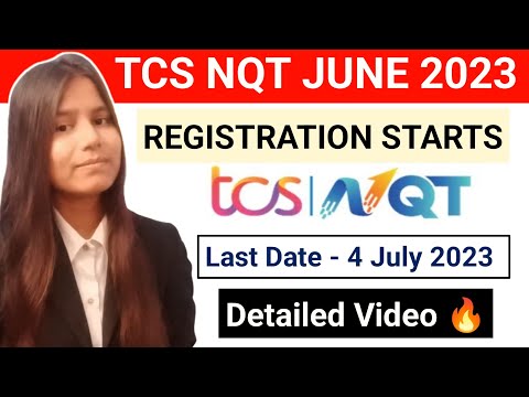 TCS NQT JUNE 2023 REGISTRATION || tcs nqt 2023 | TCS OFF CAMPUS DRIVE 2023 #tcs #tcs_pattern