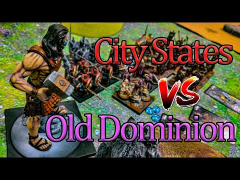 City States vs Old Dominion - 1500pts (Conquest Last Argument of Kings) - Battle Report