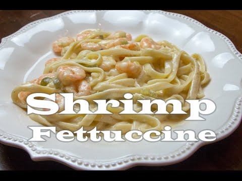 Shrimp Fettuccine (Cajun Recipe)