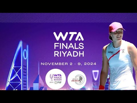 🎾🇵🇱IGA SWIATEK LETS GO❗️❗️❗️ #WTAFinalsRiyadh 1st. Game Group Stage #03/11/2024