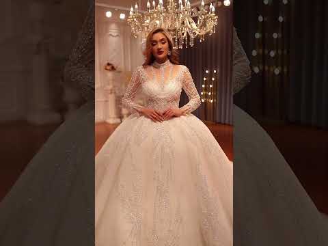 2024 Amanda Novias wedding dress bling bling exquisite neckline vestidos de novia