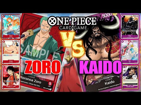 Zoro Midrange vs Kaido - One Piece Card Game