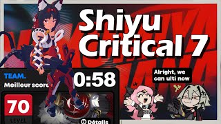 58s Nekomata M1R1 Shiyu Defense Critical 7 | Zenless Zone Zero 1.4