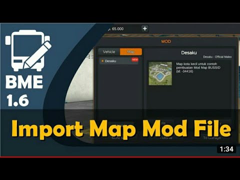 11. Cara Install Map Mod BUSSID