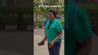 Wow! BTS Fire scene ELJ, Funke Akindele did wonders #elj #funkeakindele #eljthemovie #behindthescene