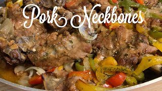 HOW TO COOK THE DARN BEST SLAP YA MAMA PORK NECKBONES SMOTHERED IN GRAVY COOKING WITH JUDY CALDWELL