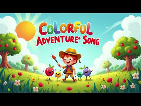 Colorful Adventure Song - Learn Colors with Fun and Music!