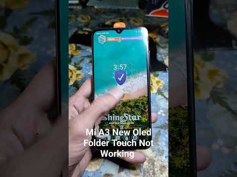 Mi A3 New Folder Touch Problem