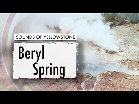 Beryl Spring — ASMR, Sleep, Concentration (Sounds of Yellowstone)