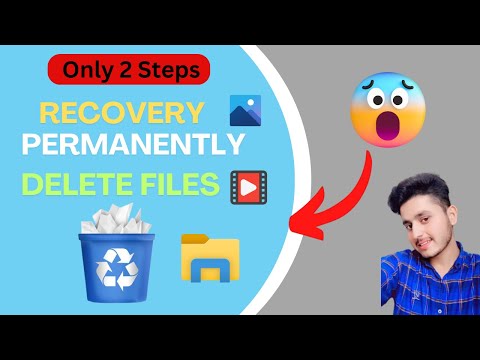 How to Recover 🔥 Permanently Deleted Files / Folder On Windows Free | Best Way Recover Delete Files