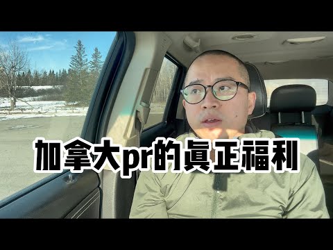 加拿大pr的真正福利