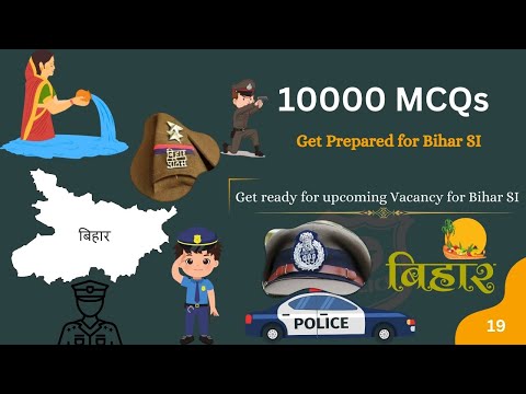 10000 MCQs Bihar Daroga SI Part-19