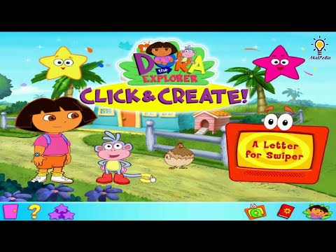 Gameplay Eps #19 A Letter for Swiper Dora the Explorer Click & Create #doragamers #learning #toddler