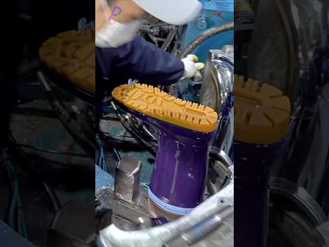 Process of Making Rubber Boots with Automated Machine