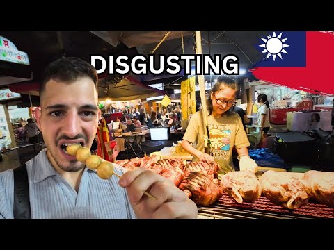 Foreigner Tries Taiwanese Street Food 🇹🇼