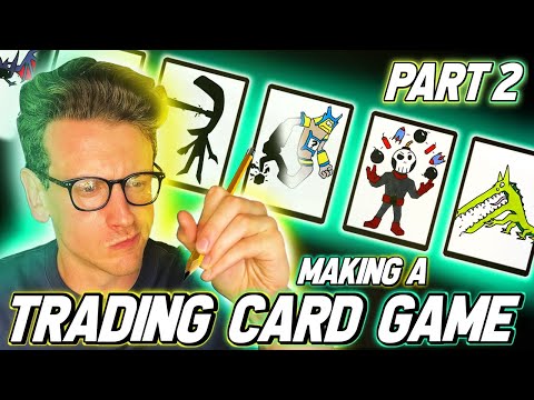 I Made A TCG From Scratch! #2 | Start On The Art!