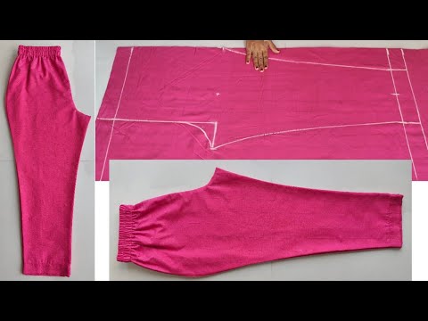 Very Easy Pant Trouser Cutting and stitching | Pant Cutting and stitching | Pant Cutting