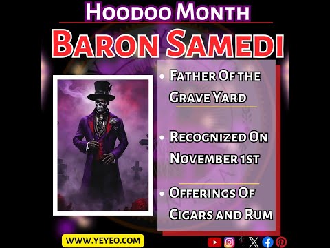 Baron Samedi Hoodoo Heritage Month