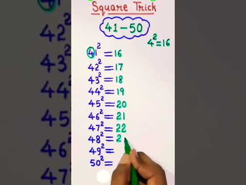 #squaretrick​ #khansirmotivation​ #mathstricks​ #shortvideo​ #studywithme​ #study​ #student​ #succes