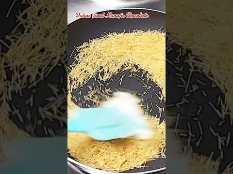 Dubai Viral Kunafa Chocolate Recipe || #kunafachocolate || #sktastydishes