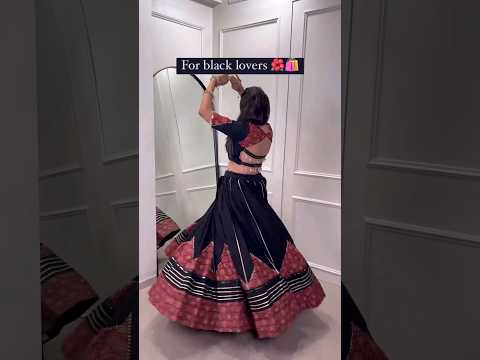 black colour lehenga design #song #boutiquework #fashion #punjabiboutique #punjabiattire #bollywood