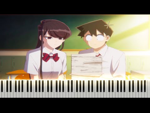 Komi Can't Communicate Episode 10 OST - Komi Wants to Help [Piano Tutorial + sheet]