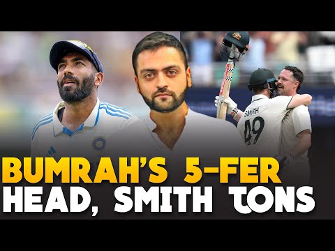 Five for Bumrah but Head, Smith 100s puts pressure on India | India vs Australia 3rd Test