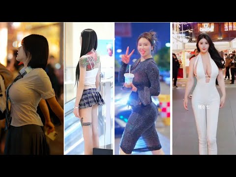 best street fashion chinese girls 2025 #mejoresstreetfashion #chinesestreetfashion