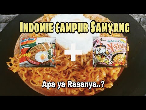 VIRAL || MASAK INDOMIE GORENG + SAMYANG CARBONARA ..GIMANA YA RASANYA???