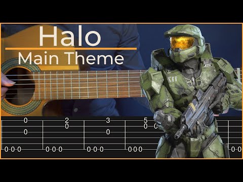 Halo - Main Theme (Simple Guitar Tab)