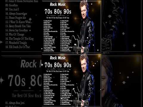 Best Slow Rock of All Time _ Bon Jovi, Guns N' Roses, Scorpions, Journey, U2, Nazareth, CCR Vol 6.