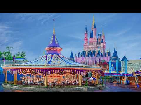 Magic Kingdom Carousel-colors Of The Wind