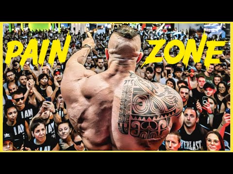 STAY IN THE PAIN ZONE - COMFORT DOESN'T EXIST - INTENSE BODYBUILDING MOTIVATION 🔥