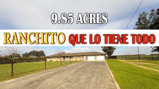 RANCH THAT HAS IT ALL | 9.85 Acres | Stables | Corrals | Pool | Workshop | Fresno, CA.