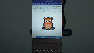 create owl 🦉 symbol in ms-word 2019 #@ashishguru542