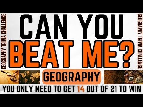 GEOGRAPHY Trivia Quiz Challenge. Can you Get 14 or more out of 21. Trivia/Quiz - #bensound